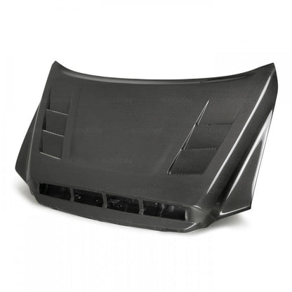 Seibon TS - Style Carbon Fiber Hood Toyota Tundra 2014 - 21 | HD14TYTU - TS - JDMuscleHoodsseiHD14TYTU-TS