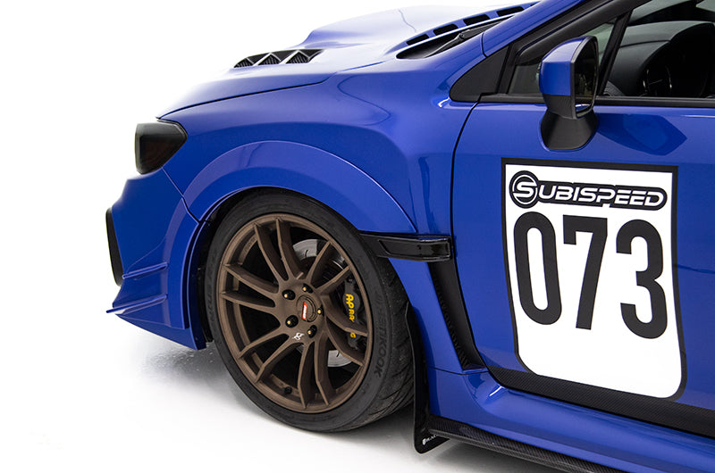 OLM S209 STYLE PAINT MATCHED FENDER FLARE(12PC SET) - 2018-21 WRX/STI | A.70196.1