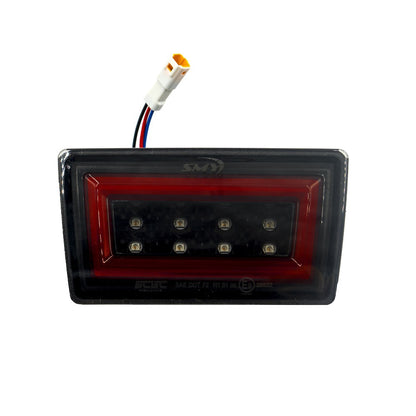 SMY F1 V3 Hyperflash Rear Brake Light Smoked w/ DRL Red Light Bar WRX 2022+ | SMY-F1V3-SMRD-VB