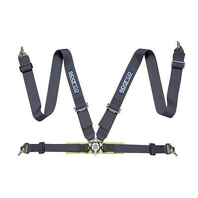 Sparco 4-Point 3|2 Inch Competition Harness Black-04716M1NR-Sparco-JDMuscle