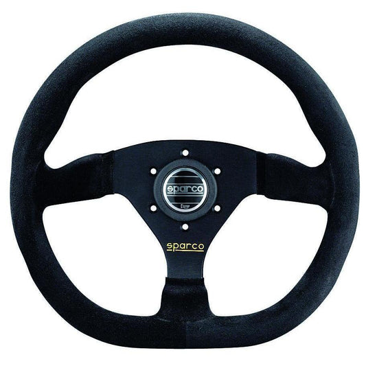 Sparco L360 Street Steering Wheel - Universal-015TRGL1TUV-015TRGL1TUV-Steering Wheels-Sparco-Leather-JDMuscle