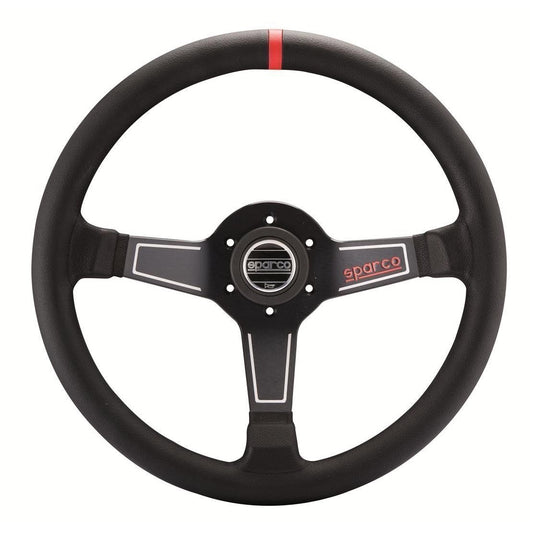 Sparco L575 Street Steering Wheel - Universal-015L750PL-015L750PL-Steering Wheels-Sparco-Leather-JDMuscle
