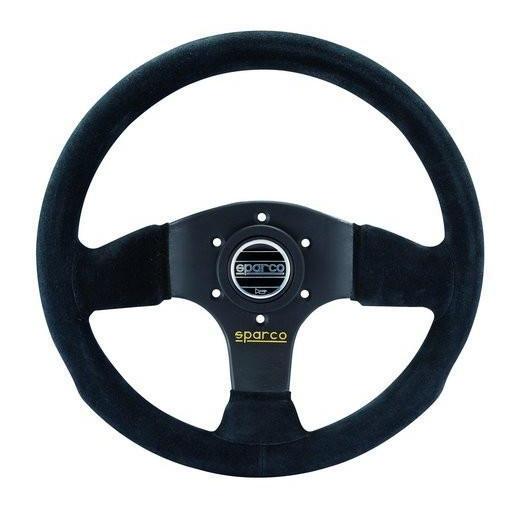 Sparco P 300 Competition Steering Wheel - Universal-015P300SN-015P300SN-Steering Wheels-Sparco-JDMuscle