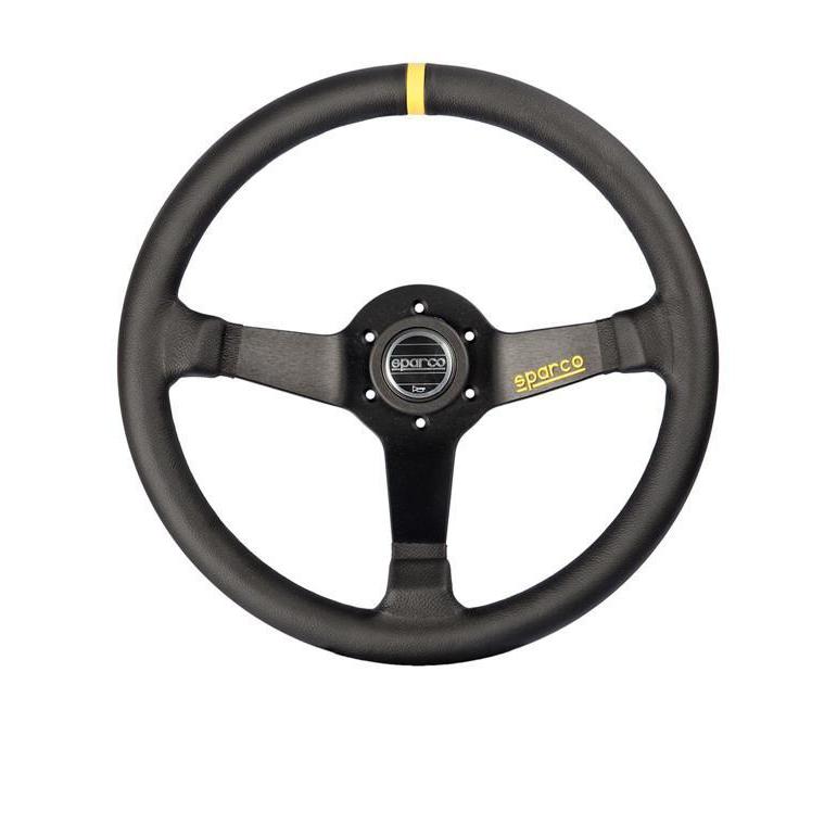Sparco R 325 Competition Leather Steering Wheel - Universal-015R325CLN-015R325CLN-Steering Wheels-Sparco-JDMuscle
