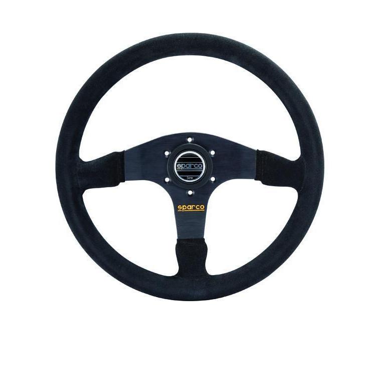 Sparco R 375 Competition Steering Wheel - Universal-015R375PSN-015R375PSN-Steering Wheels-Sparco-JDMuscle
