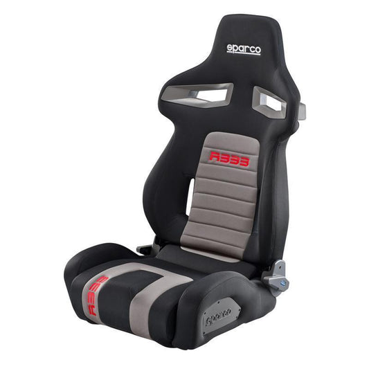 Sparco R333 Series Street Black/Red/Gray Seat - Universal-00965NRGRS-00965NRGRS-Seats-Sparco-JDMuscle
