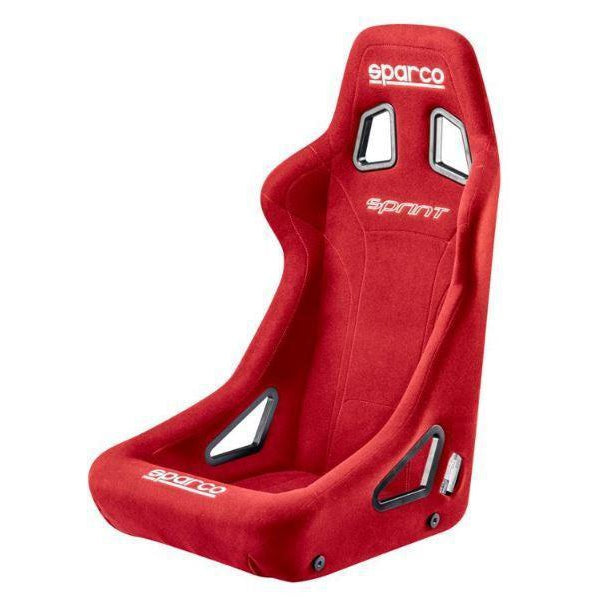 Sparco Sprint 5 Competition Seat Large - Universal-008232LRS-008232LRS-Seats-Sparco-Red-JDMuscle