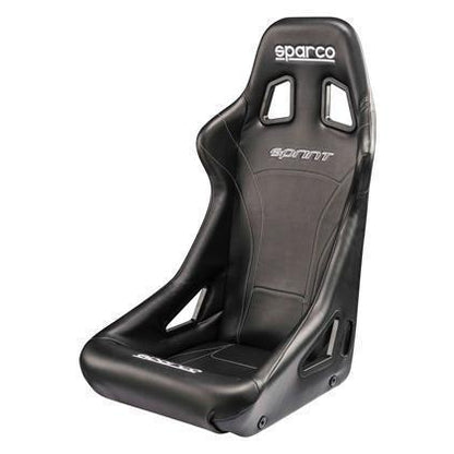 Sparco Sprint 5 Competition Seat Large - Universal-008232LNRSKY-008232LNRSKY-Seats-Sparco-Vinyl Black-JDMuscle