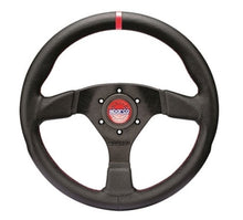 Sparco Steering Wheel R383 Champion Black Leather / Black Stitching - JDMuscleNon - Categorizedspa015R383PLUNNR