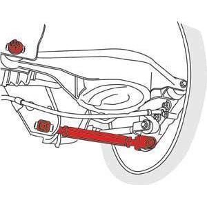 SPC Performance Rear Adj. Camber Arms w/Toe Cams & Lock Plates Nissan 350Z 2003-2008 / Infiniti G35 2003-2007-72052-72052-Camber Bolts and Arms-SPC Performance-JDMuscle