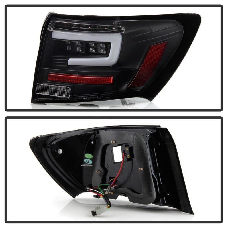 Spyder 08 - 11 Subaru Impreza WRX 4DR LED Tail Lights - Black ALT - YD - SI084D - LED - BK - JDMuscleNon - Categorizedspy5087966