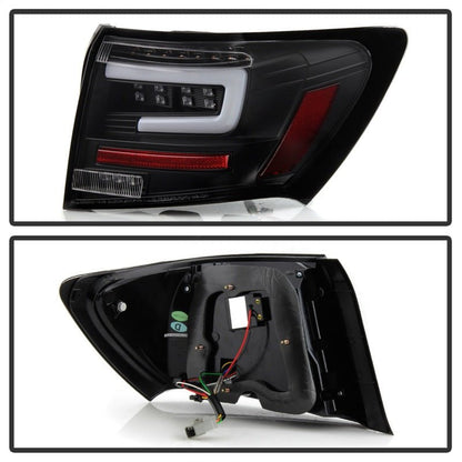 Spyder 08 - 11 Subaru Impreza WRX 4DR LED Tail Lights - Black ALT - YD - SI084D - LED - BK - JDMuscleNon - Categorizedspy5087966