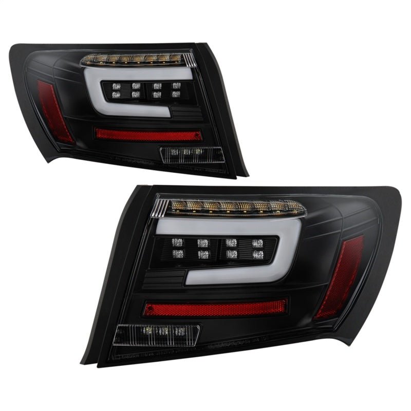 Spyder 08 - 11 Subaru Impreza WRX 4DR LED Tail Lights - Black ALT - YD - SI084D - LED - BK - JDMuscleNon - Categorizedspy5087966
