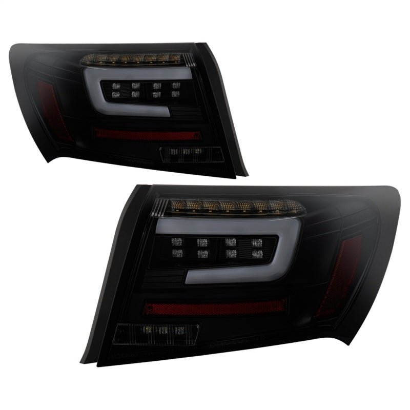 Spyder 08 - 11 Subaru Impreza WRX 4DR LED Tail Lights - Black Smoke ALT - YD - SI084D - LED - BSM - JDMuscleNon - Categorizedspy5087980