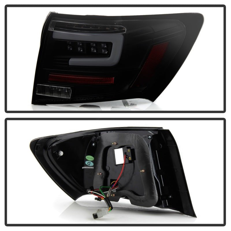Spyder 08 - 11 Subaru Impreza WRX 4DR LED Tail Lights - Black Smoke ALT - YD - SI084D - LED - BSM - JDMuscleNon - Categorizedspy5087980