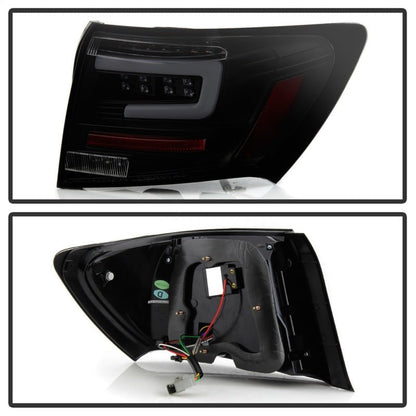 Spyder 08 - 11 Subaru Impreza WRX 4DR LED Tail Lights - Black Smoke ALT - YD - SI084D - LED - BSM - JDMuscleNon - Categorizedspy5087980