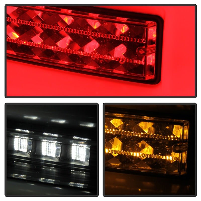 Spyder 10 - 14 LED Tail Lights Sequential Turn Signal Black ALT - YD - T4R10 - SEQ - BK Toyota 4Runner 2010 - 2014 | 5087812 - JDMuscleTail Lightsspy5087812