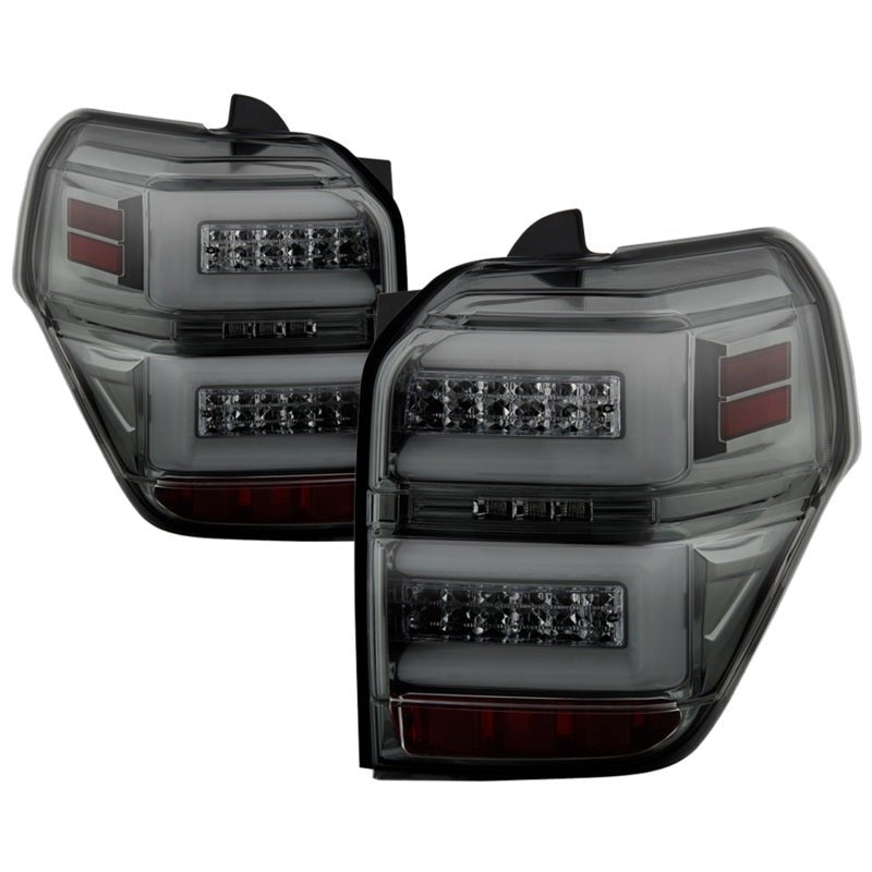 Spyder 10 - 14 LED Tail Lights Sequential Turn Signal Smoke ALT - YD - T4R10 - SEQ - SM Toyota 4Runner 2010 - 2014 | 5087829 - JDMuscleTail Lightsspy5087829