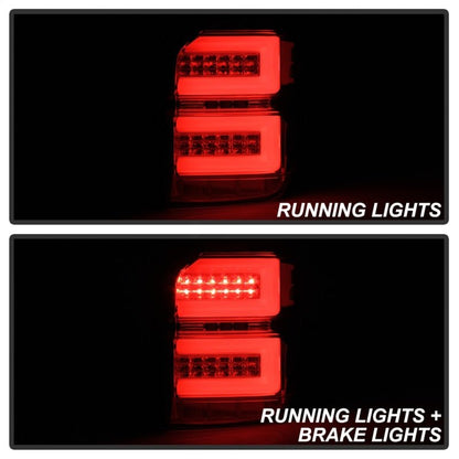 Spyder 10 - 14 LED Tail Lights Sequential Turn Signal Smoke ALT - YD - T4R10 - SEQ - SM Toyota 4Runner 2010 - 2014 | 5087829 - JDMuscleTail Lightsspy5087829