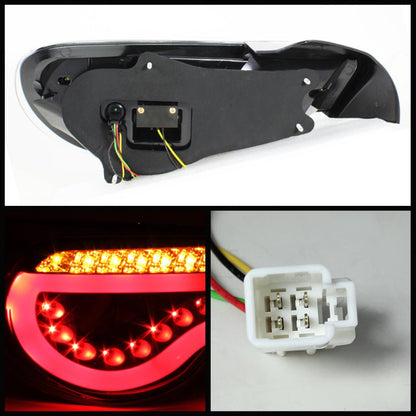 Spyder [12 - 14 FRS/BRZ] Light Bar LED Tail Lights Black ALT - YD - SFRS12 - LBLED - BK | 5072009 - JDMuscleTail Lightsspy5072009