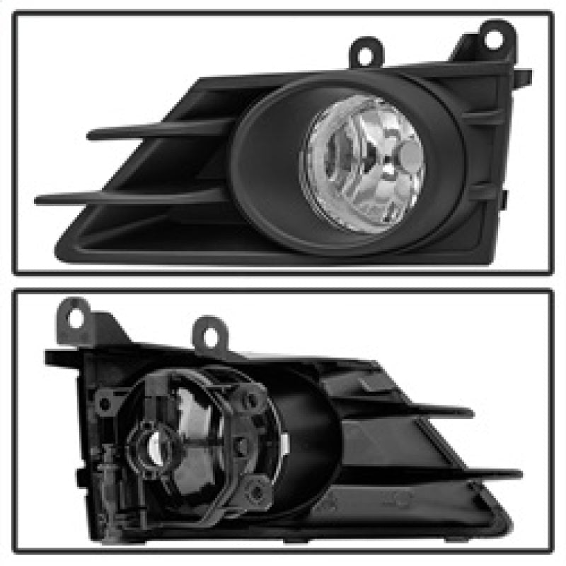 Spyder [13 - 15 BRZ] OEM Fog Lights w/Switch Clear FL - SUBRZ2013 - C - JDMuscleNon - Categorizedspy5080509
