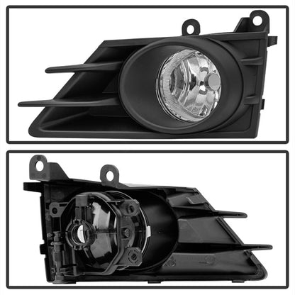 Spyder [13 - 15 BRZ] OEM Fog Lights w/Switch Clear FL - SUBRZ2013 - C - JDMuscleNon - Categorizedspy5080509