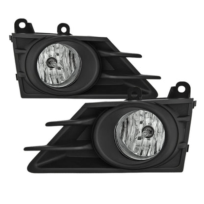 Spyder [13 - 15 BRZ] OEM Fog Lights w/Switch Clear FL - SUBRZ2013 - C - JDMuscleNon - Categorizedspy5080509
