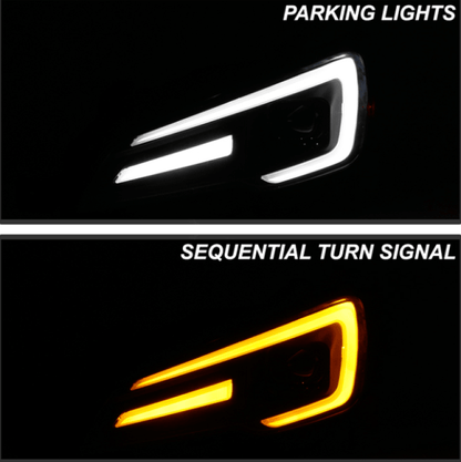 Spyder [15-21 WRX Base & Premium, 15-17 STI] Apex Series Sequential LED Headlights - JDMuscleHeadlightsspy5088093