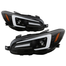 Spyder [15-21 WRX Limited, 18-21 STI] Apex Series Sequential LED Headlights PRO-YD-SWRX15LEDAP-SBSEQ-BK - JDMuscleHeadlightsspy5088109