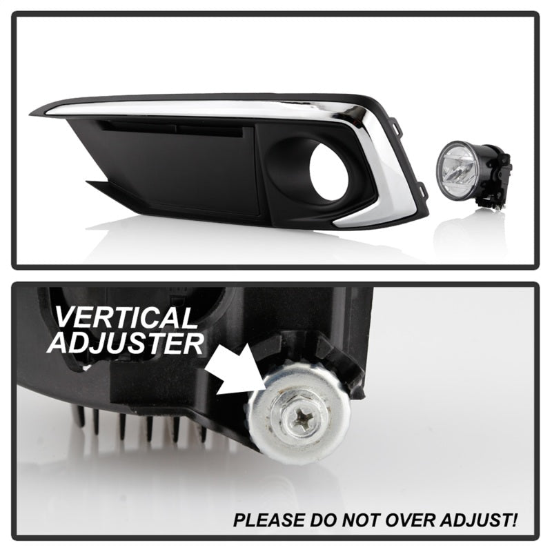 Spyder OEM LED Fog Lights w/ OEM switch Clear FL - HC2019 - LED - C Honda Civic 2019+ | 5087034 - JDMuscleFog Lightsspy5087034