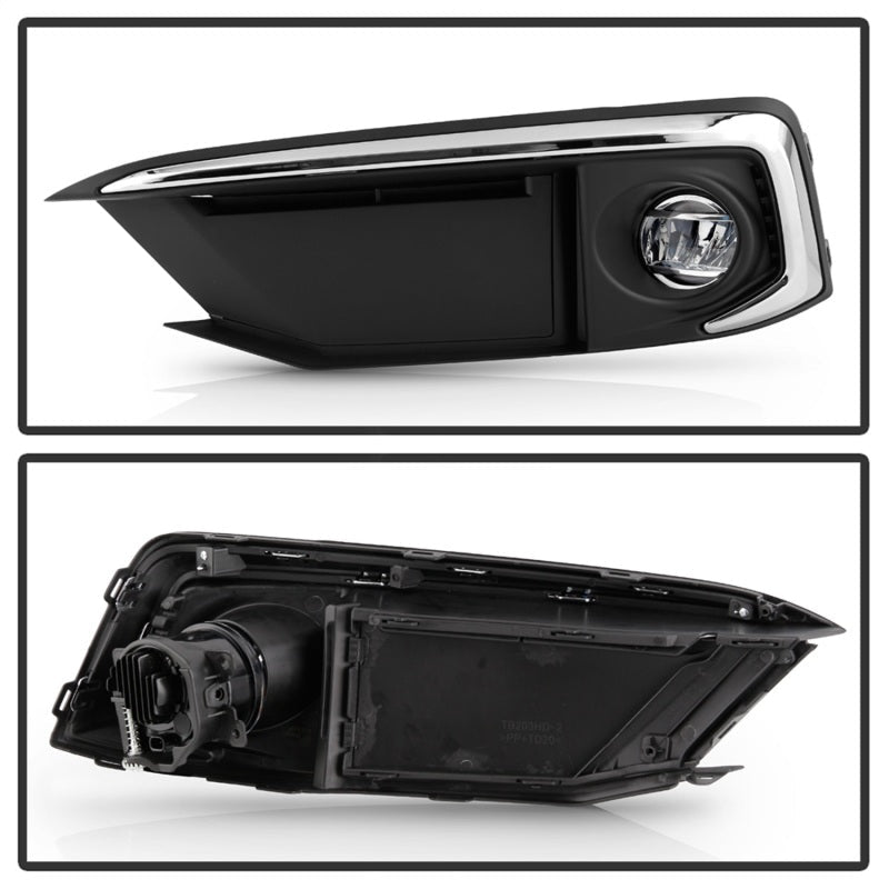 Spyder OEM LED Fog Lights w/ OEM switch Clear FL - HC2019 - LED - C Honda Civic 2019+ | 5087034 - JDMuscleFog Lightsspy5087034