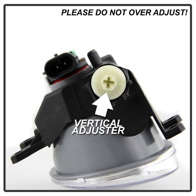 Spyder OEM Style Fog Light w/ OEM Switch Clear FL - TRAV419 - C Toyota RAV4 2019 - 21 | 5087126 - JDMuscleFog Lightsspy5087126