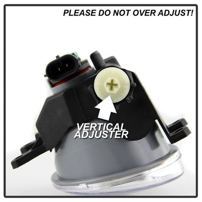 Spyder OEM Style Fog Light w/ OEM Switch Clear FL - TRAV419 - C Toyota RAV4 2019 - 21 | 5087126 - JDMuscleFog Lightsspy5087126