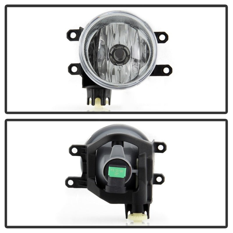 Spyder OEM Style Fog Light w/ OEM Switch Clear FL - TRAV419 - C Toyota RAV4 2019 - 21 | 5087126 - JDMuscleFog Lightsspy5087126