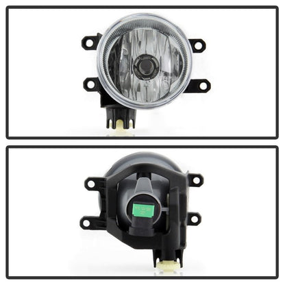 Spyder OEM Style Fog Light w/ OEM Switch Clear FL - TRAV419 - C Toyota RAV4 2019 - 21 | 5087126 - JDMuscleFog Lightsspy5087126