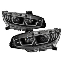 Spyder Projector Headlights Black Honda Civic 2DR / 4DR / Hatchback 2016 - 2020 | 5087867 - JDMuscleHeadlight Projectorsspy5087867