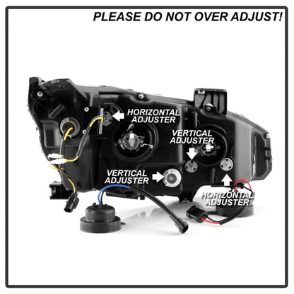 Spyder Projector Headlights Black Honda Civic 2DR / 4DR / Hatchback 2016 - 2020 | 5087867 - JDMuscleHeadlight Projectorsspy5087867