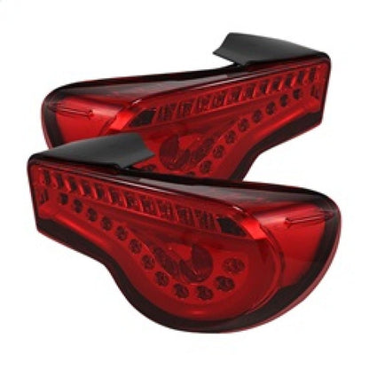 Spyder Scion FRS 12 - 14/Subaru BRZ 12 - 14 Light Bar LED Tail Lights JDM Red ALT - YD - SFRS12 - LBLED - RD - JDMuscleNon - Categorizedspy5073297