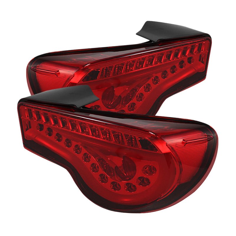 Spyder Scion FRS 12 - 14/Subaru BRZ 12 - 14 Light Bar LED Tail Lights JDM Red ALT - YD - SFRS12 - LBLED - RD - JDMuscleNon - Categorizedspy5073297