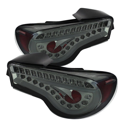 Spyder Scion FRS 12 - 14/Subaru BRZ 12 - 14 Light Bar LED Tail Lights Smoke ALT - YD - SFRS12 - LBLED - SM - JDMuscleNon - Categorizedspy5072016