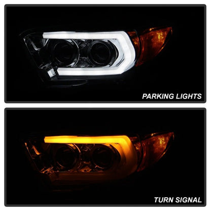 Spyder Signature Projector Headlights Chrome Toyota Tacoma 2016 - 2018 | 5085825 - JDMuscleHeadlight Projectorsspy5085825