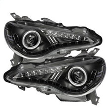 Spyder Subaru BRZ 12 - 14 Projector Headlights - DRL LED Black PRO - YD - SUBRZ12 - BK - JDMuscleNon - Categorizedspy5075475