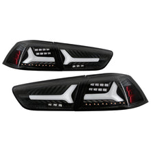 Spyder V2 LED Tail Lights Black Mitsubishi Lancer 2008 - 2014 / Evolution X 2008 - 2014 | 5088130 - JDMuscleTail Lightsspy5088130