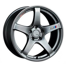 SSR GTV01 18x7.5 5x114.3 53mm Offset Glare Silver Wheel - Universal
