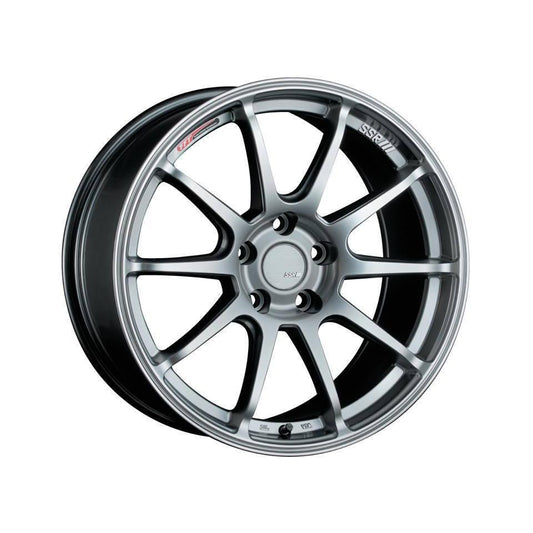 SSR GTV02 17x8.0 5x114.3 45mm Offset Glare Silver Wheel - Universal-T517800+4505GGL-Wheels-SSR Wheels-JDMuscle