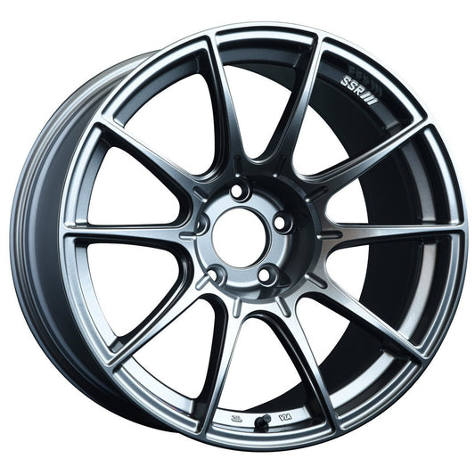 SSR GTX01 17x10 5x114.3 15mm Offset Dark Silver Wheel - Universal-XA17100+1505GDK-Wheels-SSR Wheels-JDMuscle