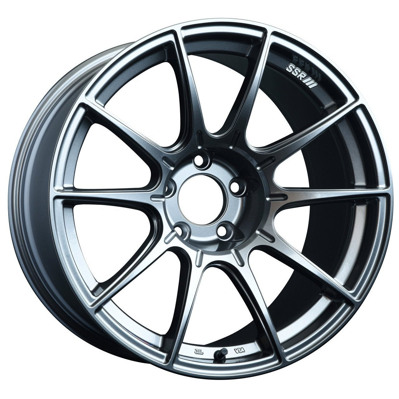 SSR GTX01 17x7 4x100 42mm Offset Dark Silver Wheel - Universal-XA17700+4204CDK-Wheels-SSR Wheels-JDMuscle