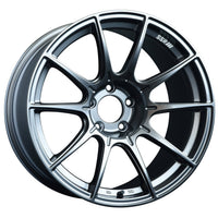 SSR GTX01 17x9 5x100 38mm Offset Dark Silver Wheel - Universal