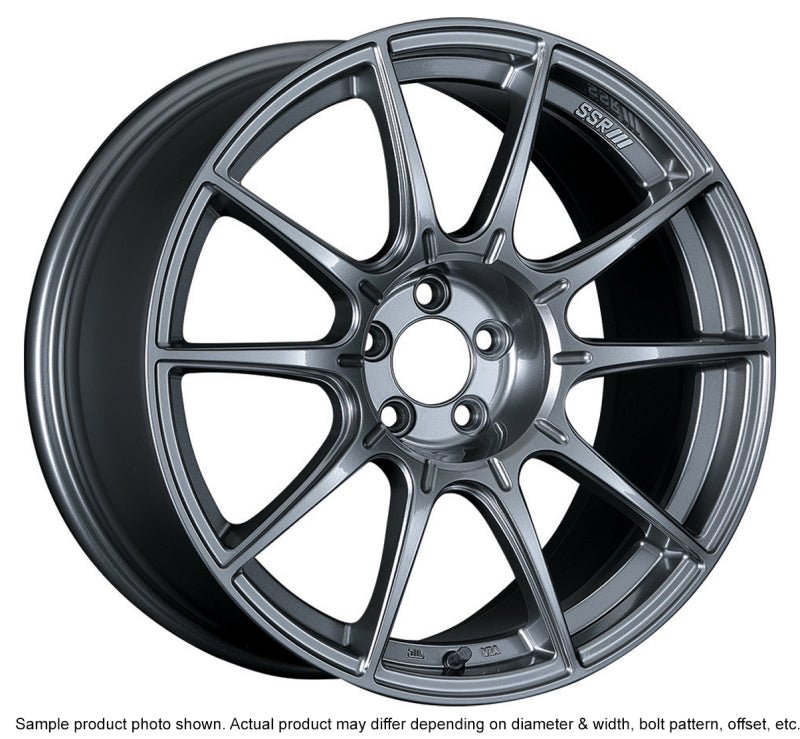 SSR GTX01 18x8.5 5x114.3 38mm Offset Dark Silver Wheel - JDMuscleWheelsssrXA18850+3805GDK18x8.5+38mm5x114.3