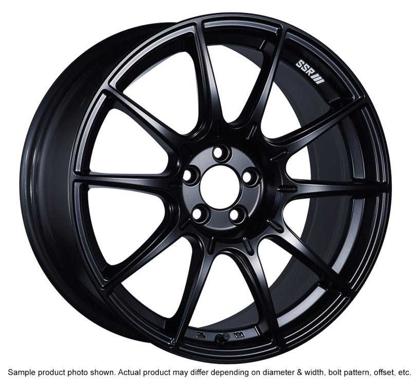 SSR GTX01 18x8.5 5x114.3 38mm Offset Flat Black Wheel - JDMuscleWheelsssrXA18850+3805GMB18x8.5+38mm5x114.3